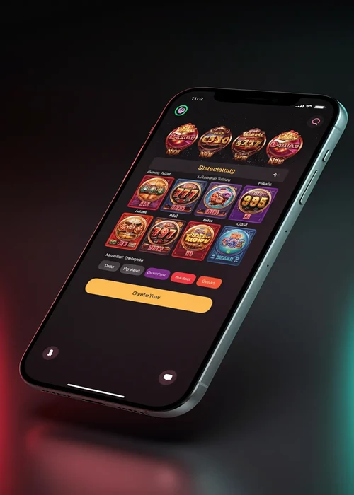 Page d'accueil d'Abuking Casino avec une mosaïque de jeux variés: machines à sous, tables de roulette et blackjack en direct.
